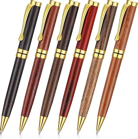 Amazon Yeaqee Luxury Wood Ballpoint Pens Mm Elegant Fancy