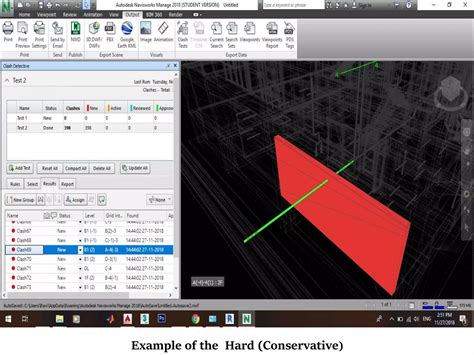 BIM Usage in Construction Industry and An application of Clash