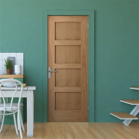 Quality Custom Oak 4 Panel Shaker Doors Made In The Uk