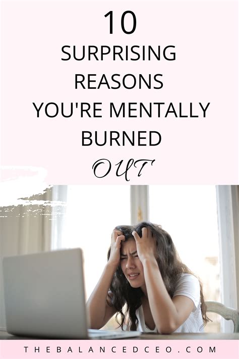 10 Reasons Why You Re Mentally Burned Out Artofit