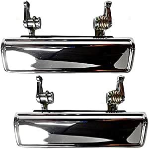 Amazon Brock Replacement Pair Set Front Outside Outer Chrome Door