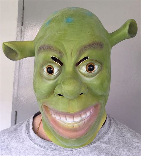 Shrek mask, Everything Else on Carousell