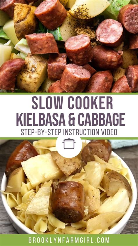 Slow Cooker Kielbasa And Cabbage Artofit