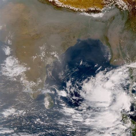 ‘cyclone Asani Update Well Marked Low Pressure Area Forms Over Bay Of