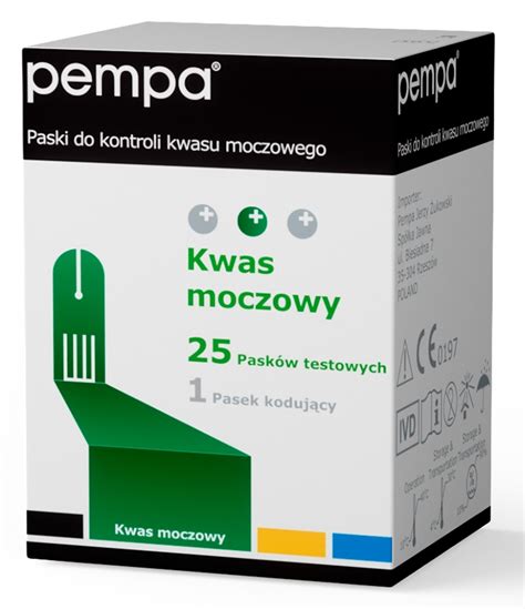 Paski Do Pomiaru Kwasu Moczowego Pempa Sztuk Allegro Pl