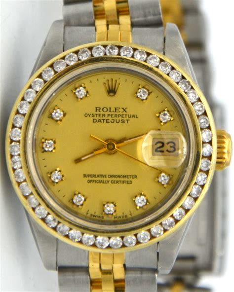 Rolex Lady Datejust 26mm Champagne Dial Two Tone Jubilee Bracelet 691 Grailzee