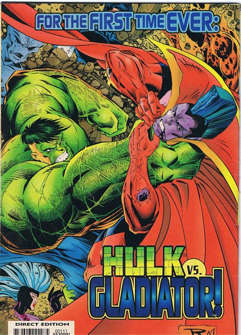 Comics Collector Hulk Vs Gladiator