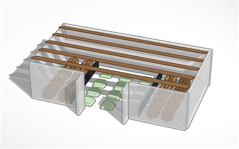 3d Design Greenhouse Tinkercad