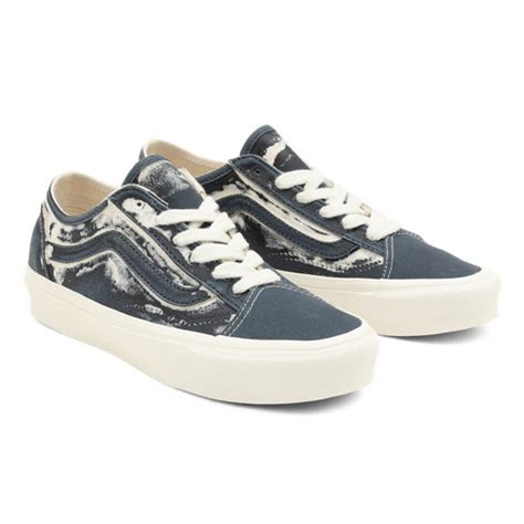 Eco Theory Old Skool Tapered Shoes Blue Vans