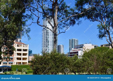 A View Of Buildings In Parramatta Stock Image Image Of Wales Sydney