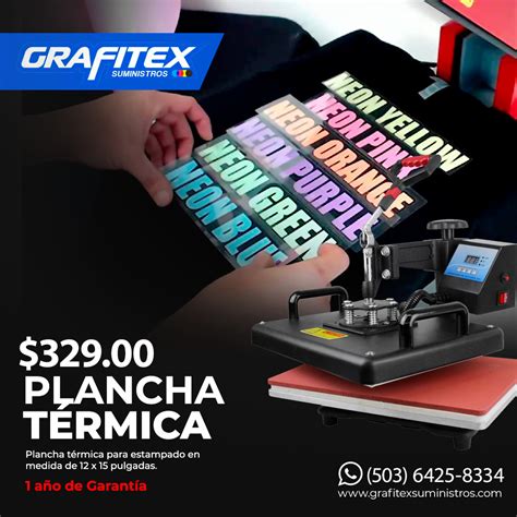 Planchas T Rmicas Grafitex Suministros