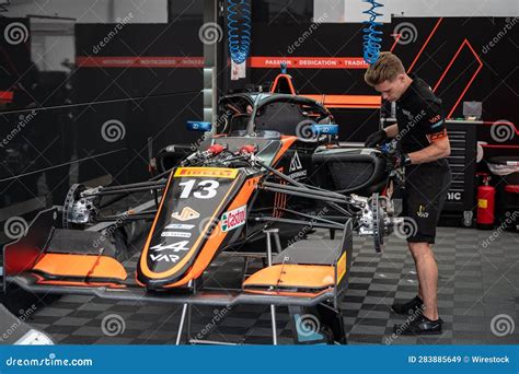 A Tatuus T 318 Formula 3 Single Seater Racing Car Editorial Stock Image