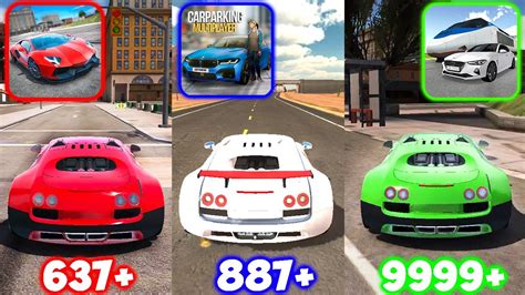 Bugatti Veyron Top Speed In Car Parking Multiplayer Ultimate Car