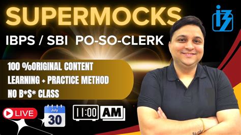 IBPS Clerk SO PO 2024 English SBI PO Clerk 2024 Supermocks