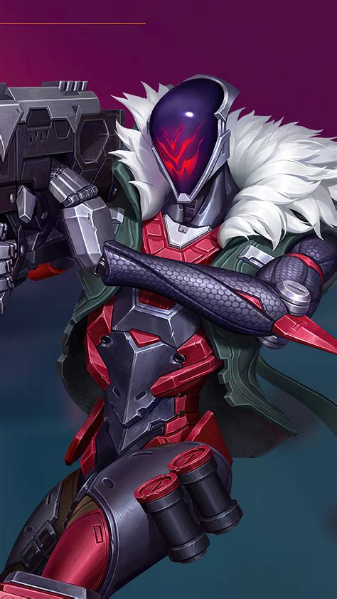 Project Jhin Lol Wild Rift 4k 7230e Wallpaper Pc Desktop