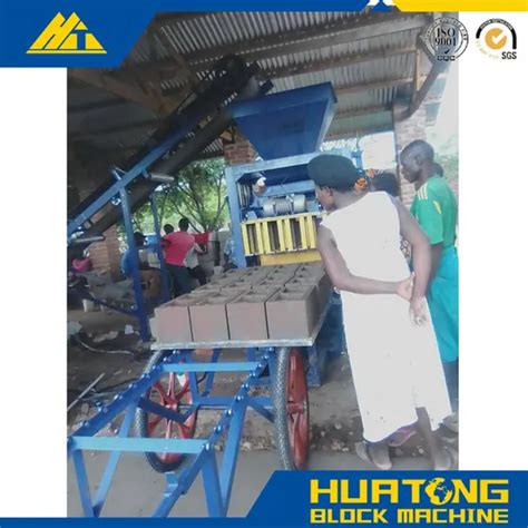 qtj  manual brick machine brick making machine  brick machine