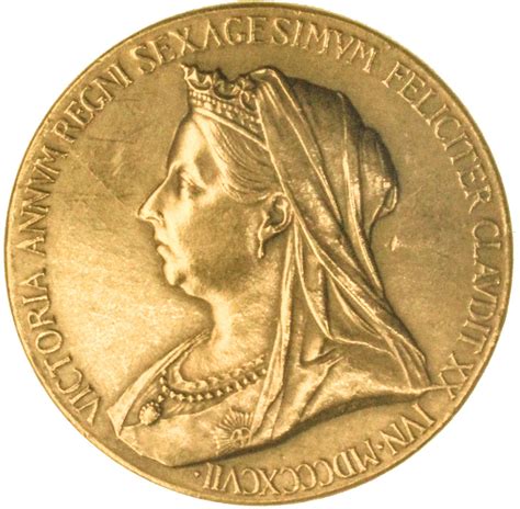 Victoria Official Diamond Jubilee Gold Medal