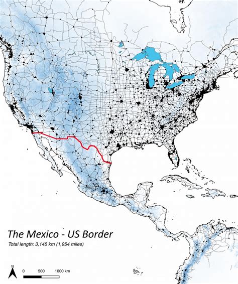 The Mexico – United States border | Karst Geochemistry and Hydrogeology