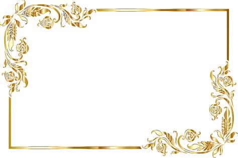 Border Emas Png