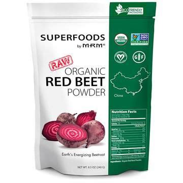 Mrm Raw Organic Red Beet Powder Oz G Red Beets Raw