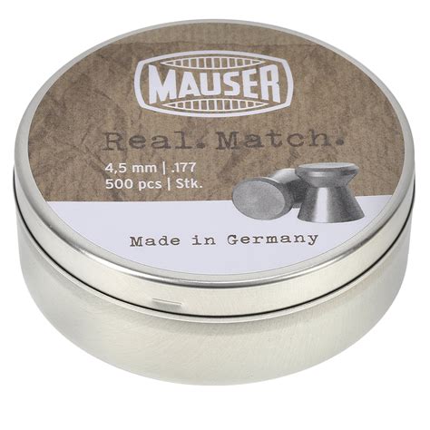 Mauser Diabolos Real Match Mm Flachkopf St Ck Kaufen