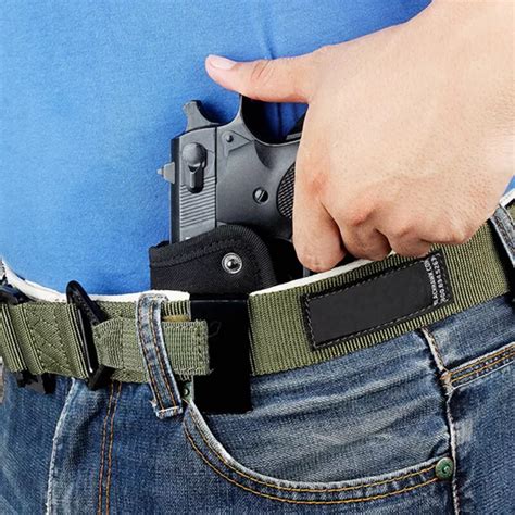 UNIVERSAL TACTICAL GUN Holster Concealed Carry Holsters Belt Metal Clip