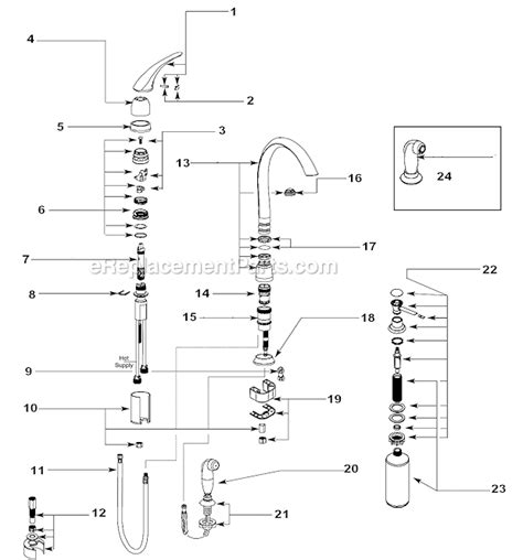 Moen Wetherly Kitchen Faucet Parts Diagram | Webmotor.org