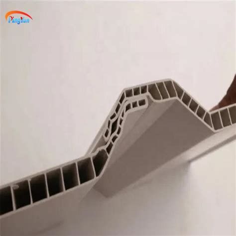 Hollow Roof Sheet Anti Impact PVC Twinwall Panel PVC Plastic Tile For