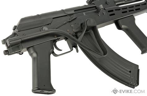 JG Full Metal AK AMD 65 Airsoft AEG Rifle W Lipo Ready Gearbox