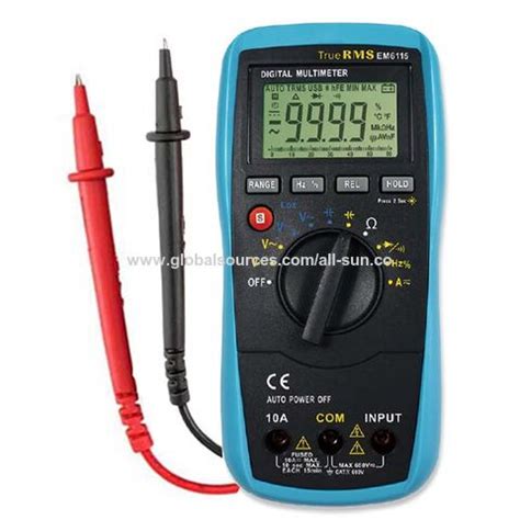 Buy Wholesale China Digital Multimeter Trms Auto Ranging Low