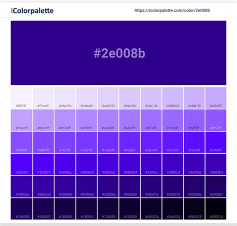 Pantone 2735 C Color Hex Color Code 2e008b Information Hsl Rgb