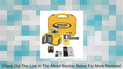 New Trimble Spectra Precision Ll Self Leveling Rotary Laser Level