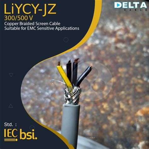 Jual Kabel LiYCY JZ 4x1 5 Mm2 DELTA 4x1 5mm2 4x1 5 Mm2 4x1 5mm2 4 X 1