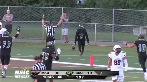 Bemidji State Football Highlights Vs Minnesota State Sept 1 2022 Youtube