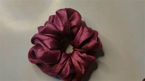 Diy Scrunchies Hair Band Diy Ruffles How To Make Diy Scrunchies Youtube