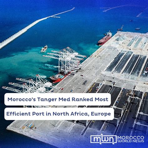 Morocco World News On Twitter Moroccos Tanger Med Port Has Ranked