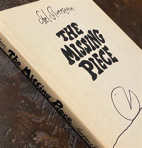 Vintage Shel Silverstein The Missing Piece Book Hardcover Dust Jacket