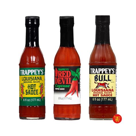 Trappey S Louisiana Original Recipe Hot Sauce Red Devil Cayenne Pepper Sauce Ml Shopee