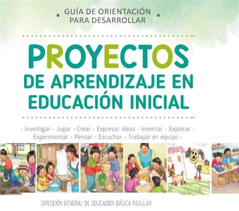 Pdf Proyectos De Aprendizaje En Educación Inicial Guía De Orientación