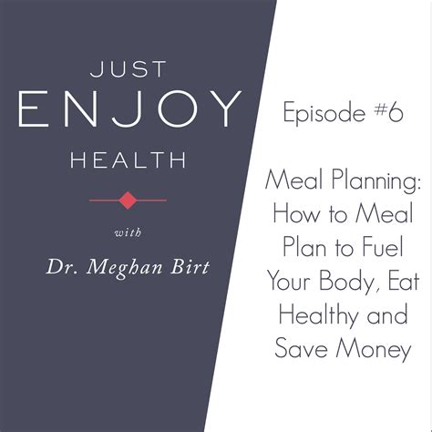 JEH #6 Meal Planning: How to Meal Plan to Fuel Your Body, Eat Healthy ...