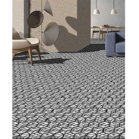 Matt 3d 10 Digital Hd Porcelain Floor Tiles 600x600 Mm Thickness 8