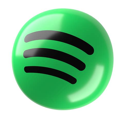 Spotify 3d Logotipo 27224002 PNG