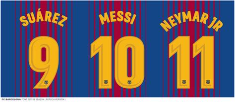 Football Teams Shirt And Kits Fan Font Fc Barcelona Kits