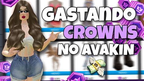 Gastando Crowns No Avakin Life Emo O Youtube