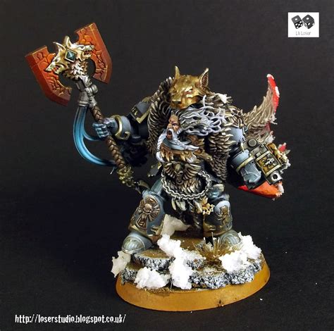 Logan Grimnar On Stormrider The Old Wolf Rides To War Wargaming Hub