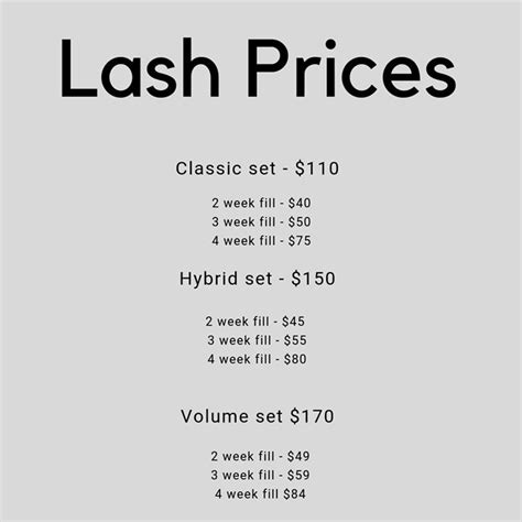 This Is Where Our Lash Extension Prices Start Meaning That The Prices May Vary Depending On