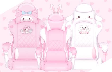 ꒰১ Lar ໒꒱ On Twitter Additional Gaming Chairs 🌸my Melody 🌸cinnamoroll 🌸pink Bunny ♡ T