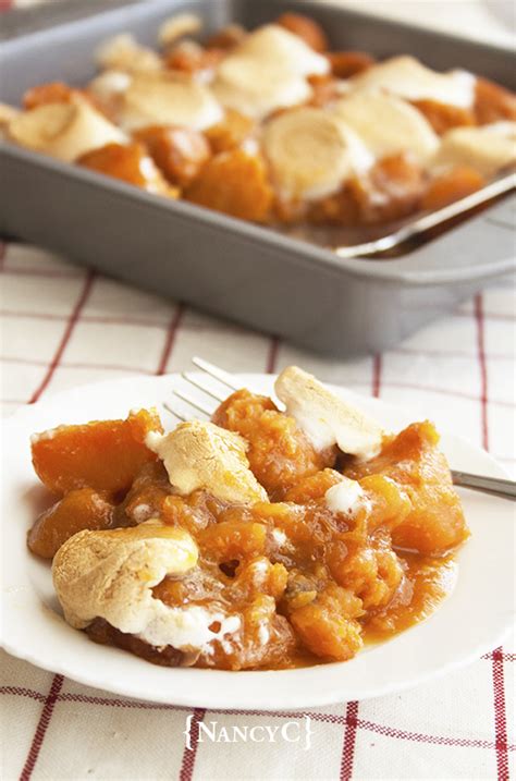 Marshmallow Sweet Potato Casserole Nancyc