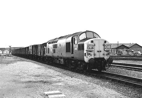 Class 37 Mixed Freight 1971 Peterborough Images Archive