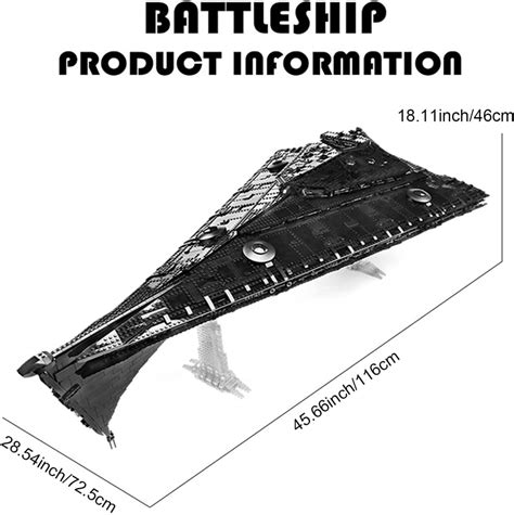 New First Order Eclipse Class Dreadnought Star Destroyer Lego Building